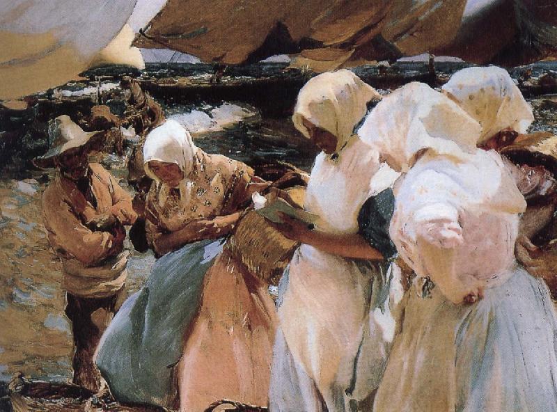 Joaquin Sorolla Valencia fisherman oil painting image